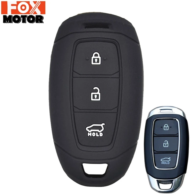Силиконовый чехол для дистанционного ключа Hyundai Solaris I30 Elantra Ix35 Tucson Accent Santa Fe Azera Verna