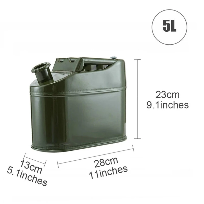 5 л 10 автомобильный портативный бензиновый цилиндр для внедорожника мотоцикла
