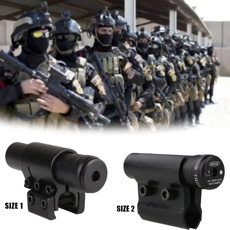 Красный лазерный прицел с рельсовым креплением 20 мм/11 мм точечный тактический