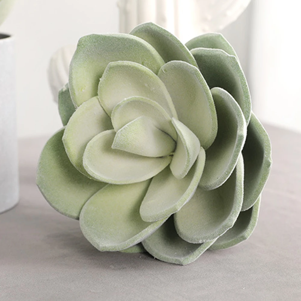 Домашнее моделирование суккулент украшения стен поддельные цветочные горшки