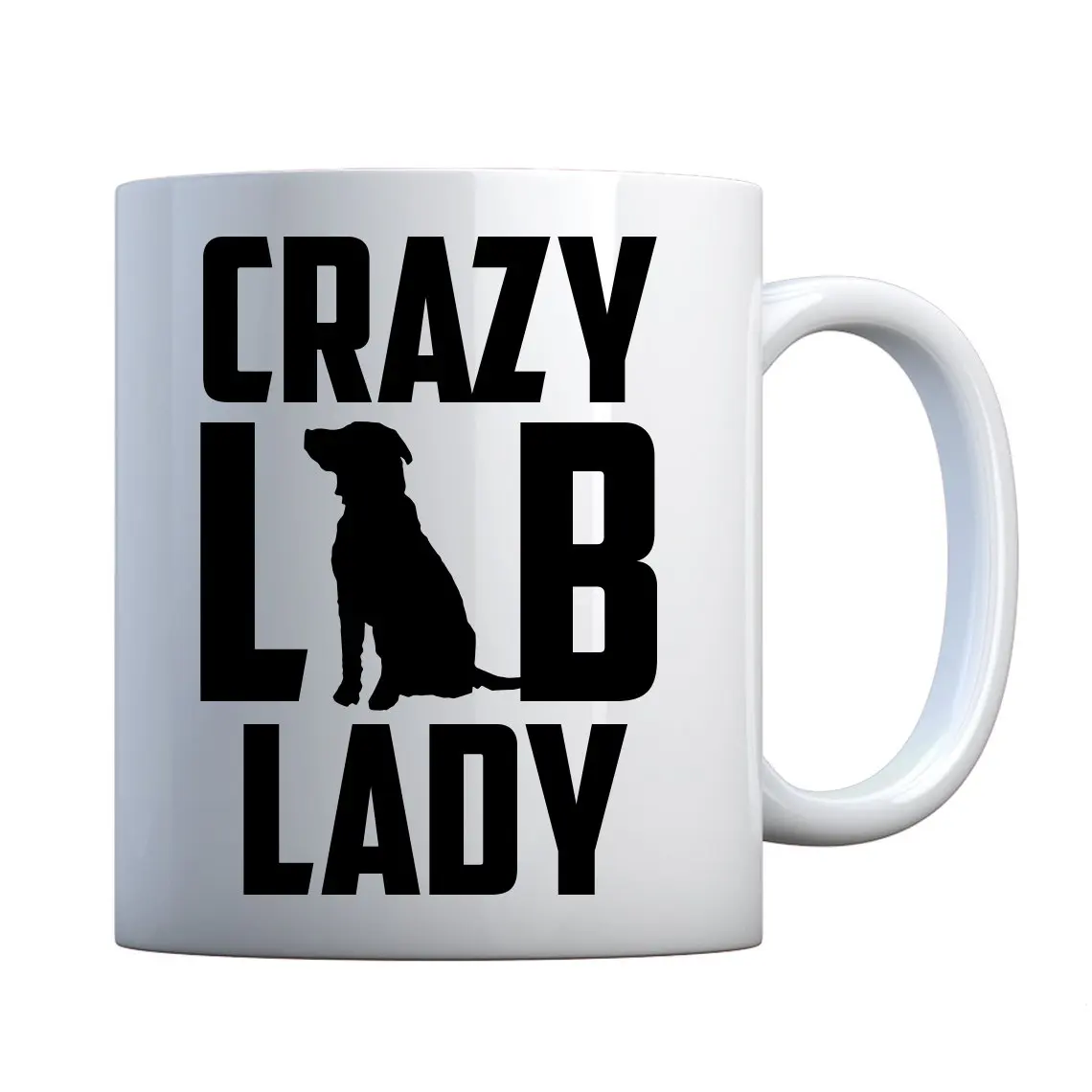 Кружки Crazy Dog Lady офисная фарфоровая кофейные керамические чайные чашки | Дом и сад