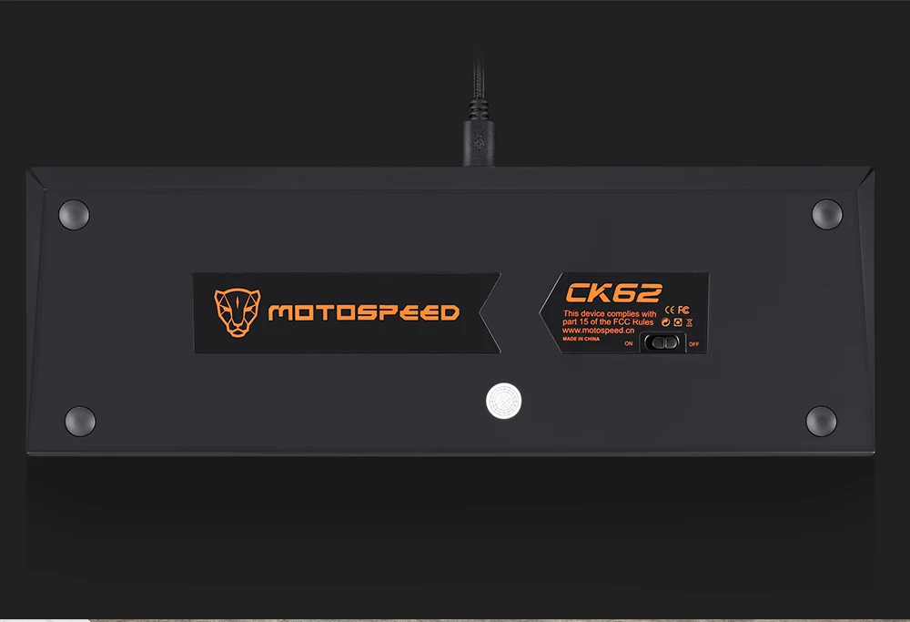 Motospeed CK62 USB Проводная/Bluetooth Двухрежимная игровая механическая клавиатура 61 клавиша RGB светодиодный подсветка для ПК компьютера геймера