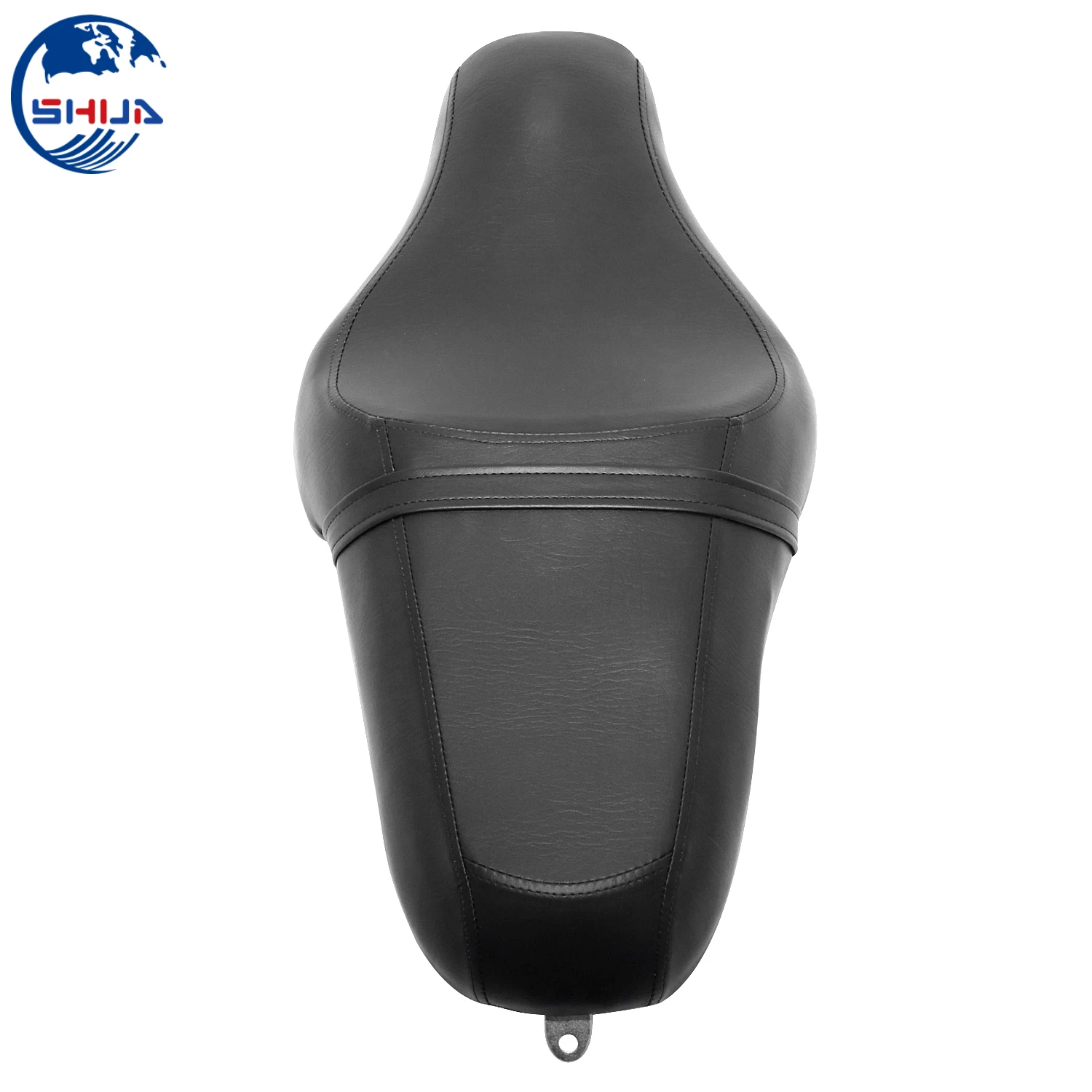 Черное ПАССАЖИРСКОЕ СИДЕНЬЕ водителя + заднее сиденье для Harley Iron SuperLow Forty Eight