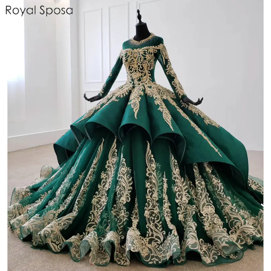 Новинка 2020 темно зеленое свадебное платье кружевное для выпускного вечера