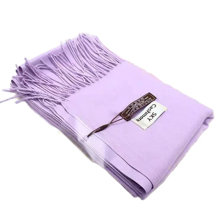 

Winter cashmere like Pullover trend solid color scarf cashmere like thickened warm shawl for women