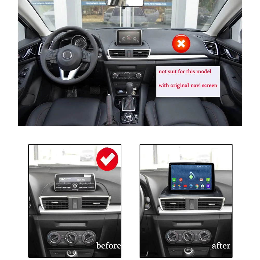 Автомагнитола 2 Din для Mazda головное устройство мультимедийной системы с радио GPS