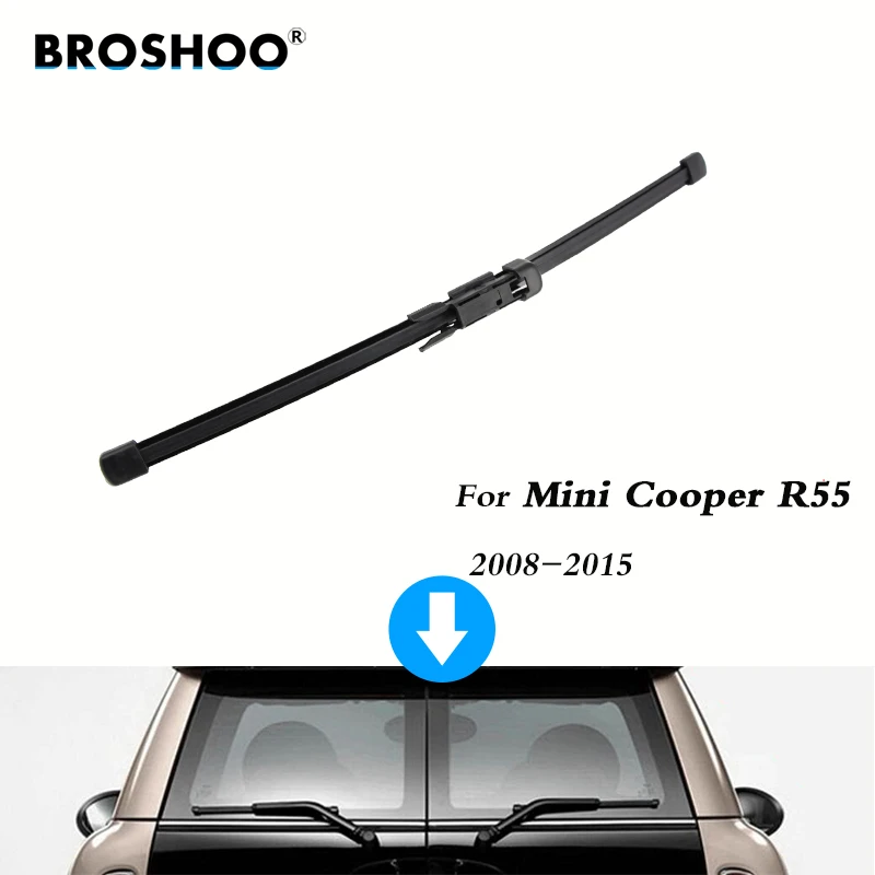 BROSHOO Car Rear Wiper Blades Back Windscreen Arm For Mini Cooper R55 Hatchback (2008-2015) 295mm Auto Accessorie Styling | Автомобили и