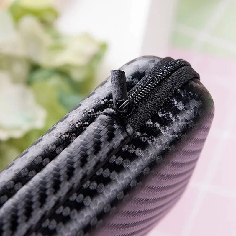 multifunction carbon fiber car driving phone digital supplies storage bag for smart fortwo forfour 453 451 450 car accessories free global shipping