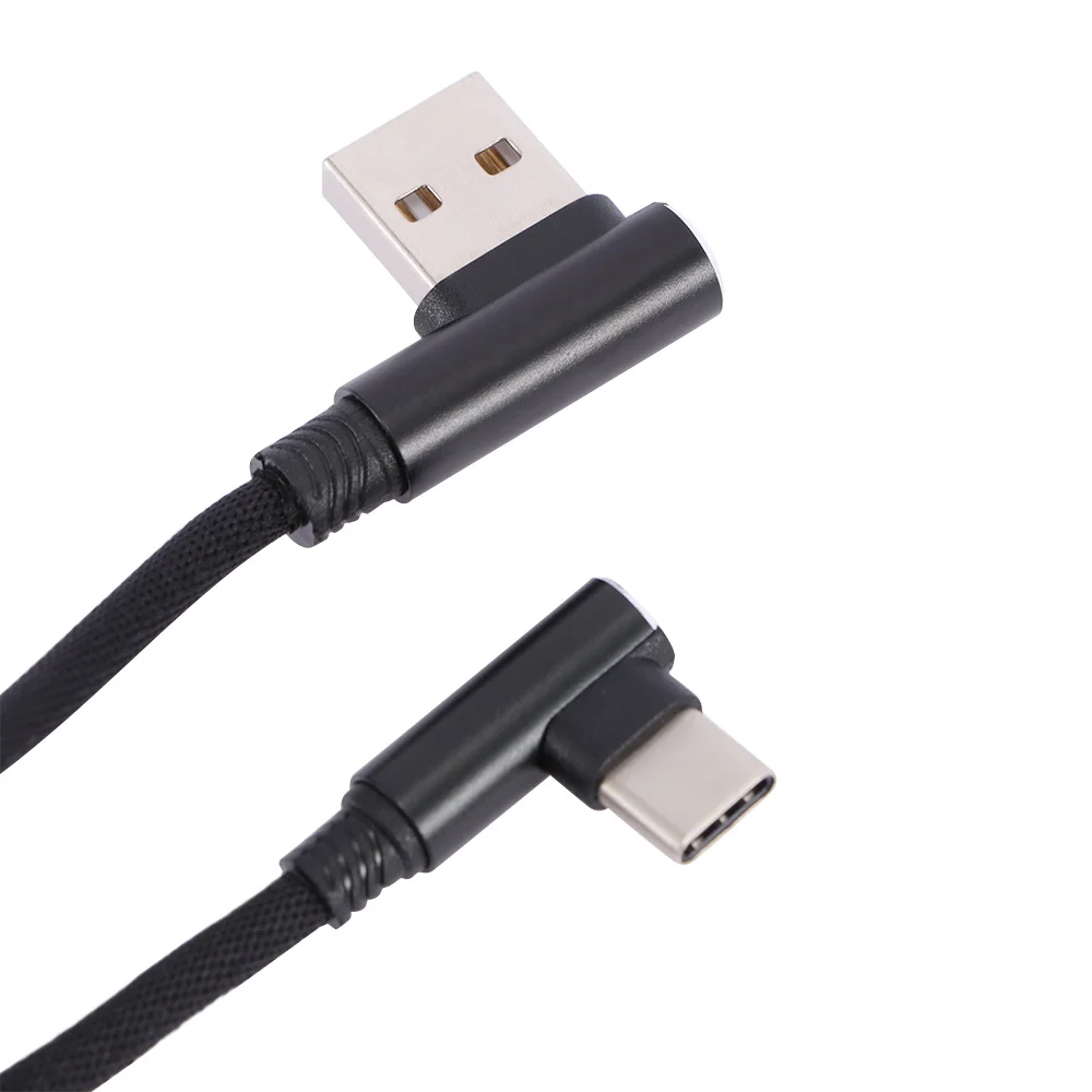 Usb кабель типа C для быстрой зарядки USB Micro двойной локоть Samsung Xiaomi Huawei Data игровой