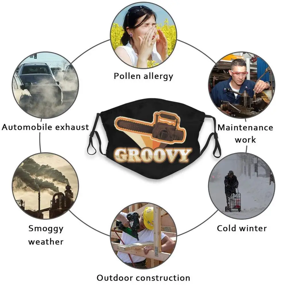 Маска инструменты для продажи Groovy цепная пила зомби бумпад смешной дом зло