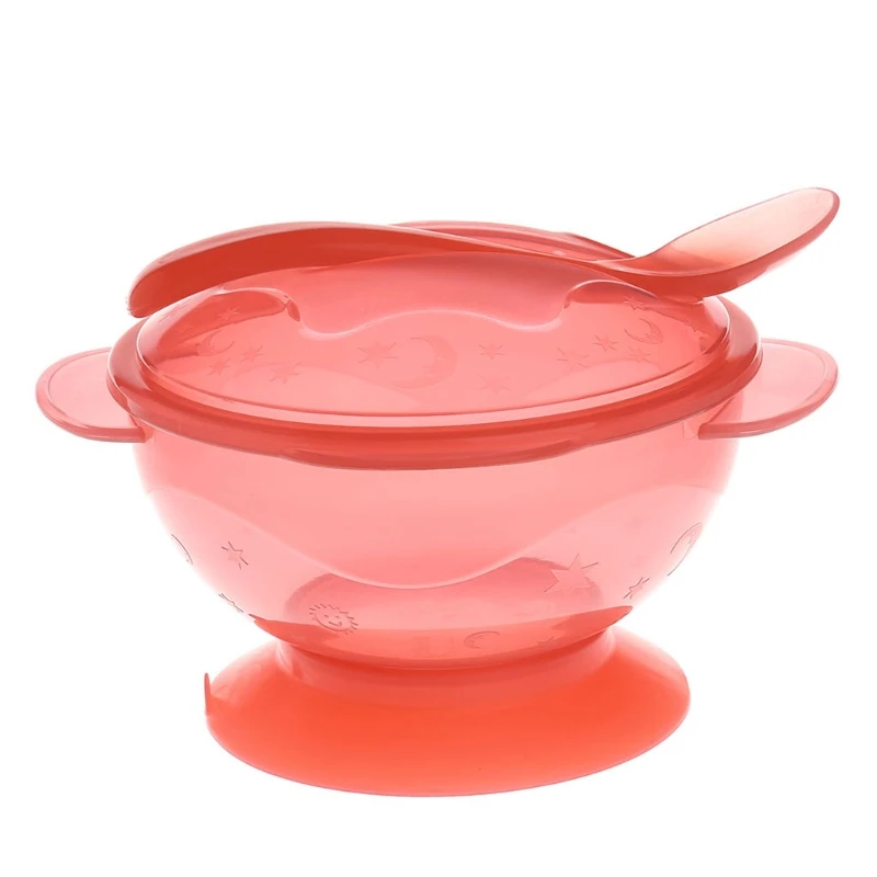 

Slip-resistant Wall Suction Child Tableware Baby Kids Sucker Dishes Gravity Bowl