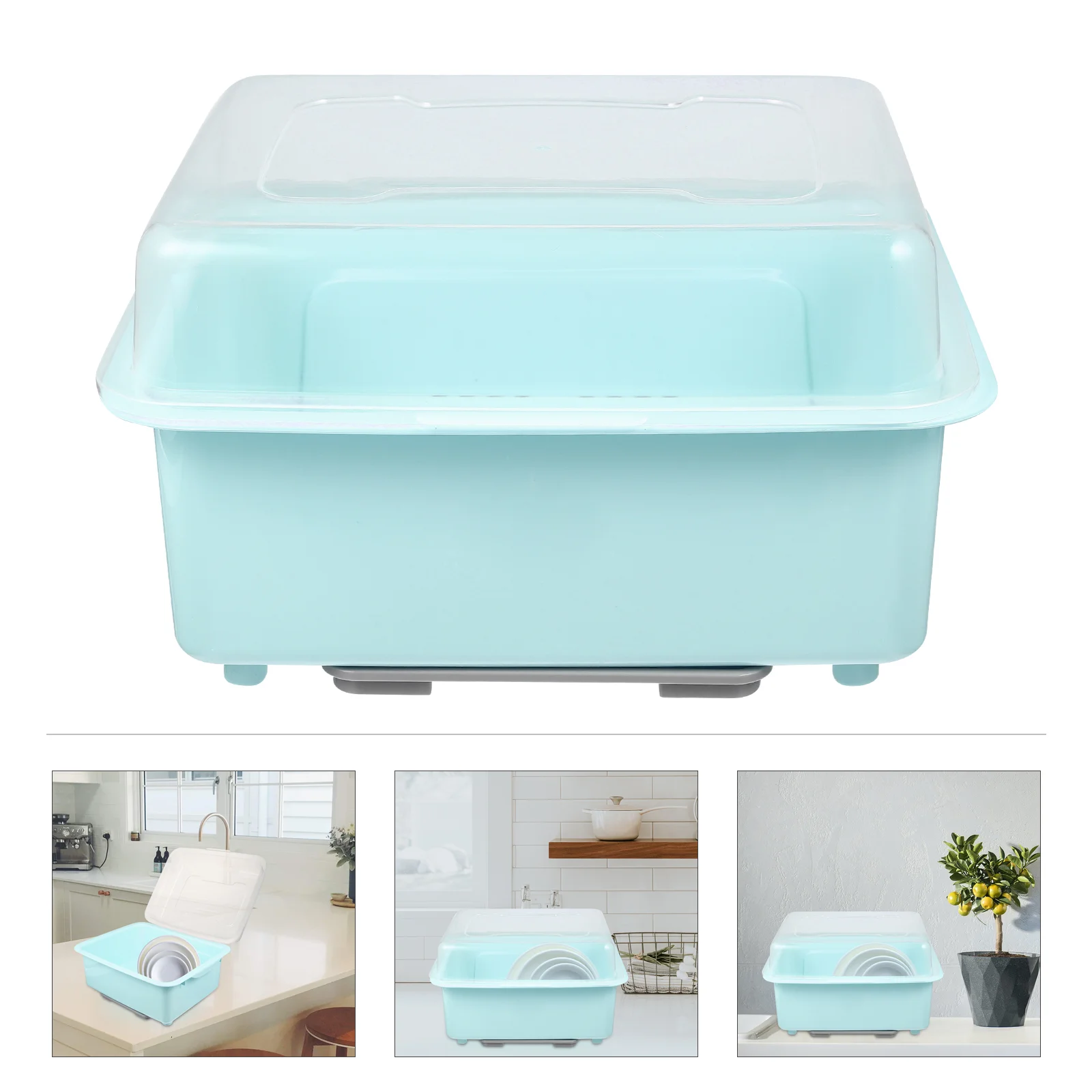 

1pc Cutlery Storage Case Bowl Dish Chopstick Storage Box