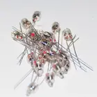 20 шт бело-желтая лампа, индикатор, стандартная лампа, 5 мм