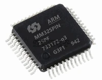 mm32spin25pf 32 bit cpu microcontroller lqfp48