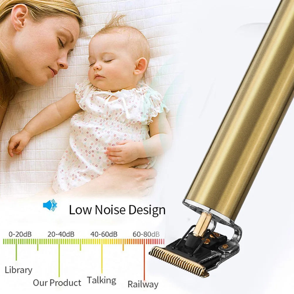 Профессиональный цифровой триммер для волос перезаряжаемая электрическая