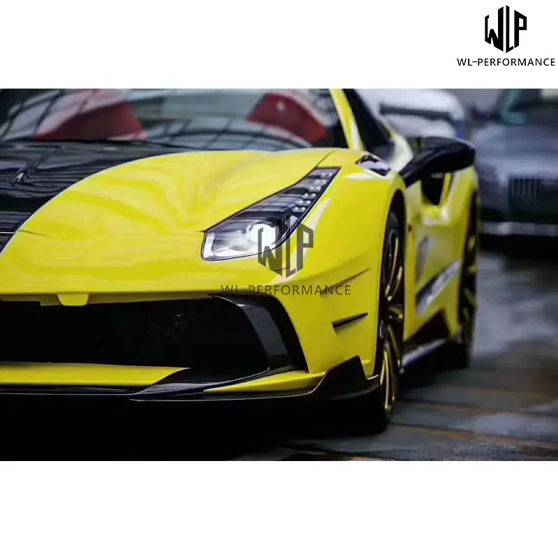 488 Гбт Комплект кузова автомобиля из углеродного волокна передний и задний