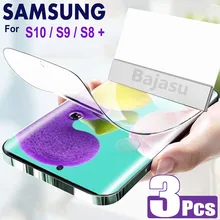 3Pcs Protectores de pantalla de hidrogel pelicula para Samsung Galaxy S10 S9 S8 S20 S21 Plus Ultra Lite protector pantalla para Samsung Note 8 9 A52 A51 A12 A21S Non cristal templado