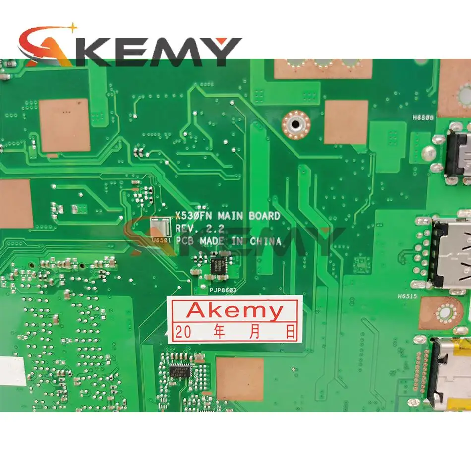 Материнская плата Akemy X530F для ноутбука asus VivoBook S15 S530 S530F X530FN S5300F X530FA | Компьютеры и