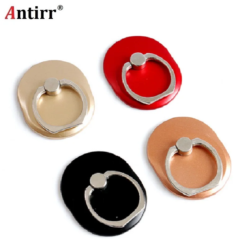 Универсальная металлическая подставка держатель с кольцом на палец 180 градусов