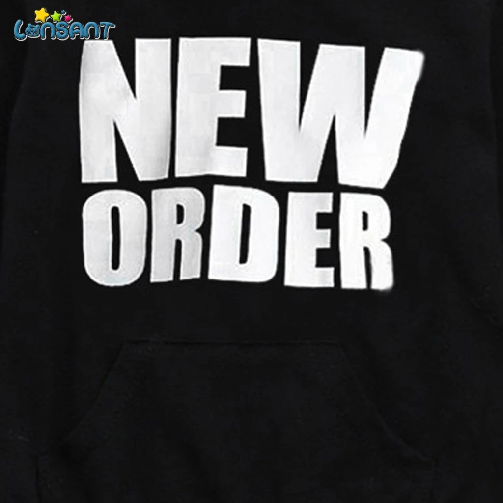 LONSANT весенне осенняя одежда для малышей хлопковая толстовка с капюшоном