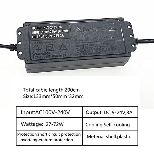 Универсальный адаптер с регулируемым напряжением от переменного до постоянного