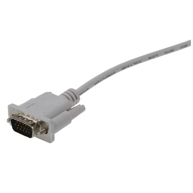 VGA DB15 Male к RS232 DB9 Pin кабель адаптера/видеографический удлинитель (Белый 1 5 м) |