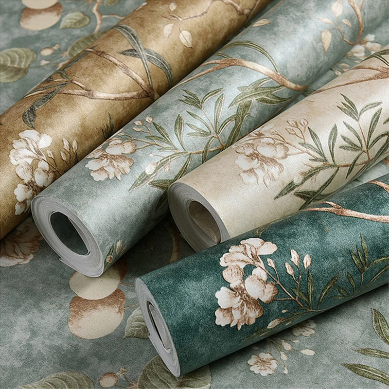 Американские обои в деревенском стиле ретро ностальгия гостиная спальня