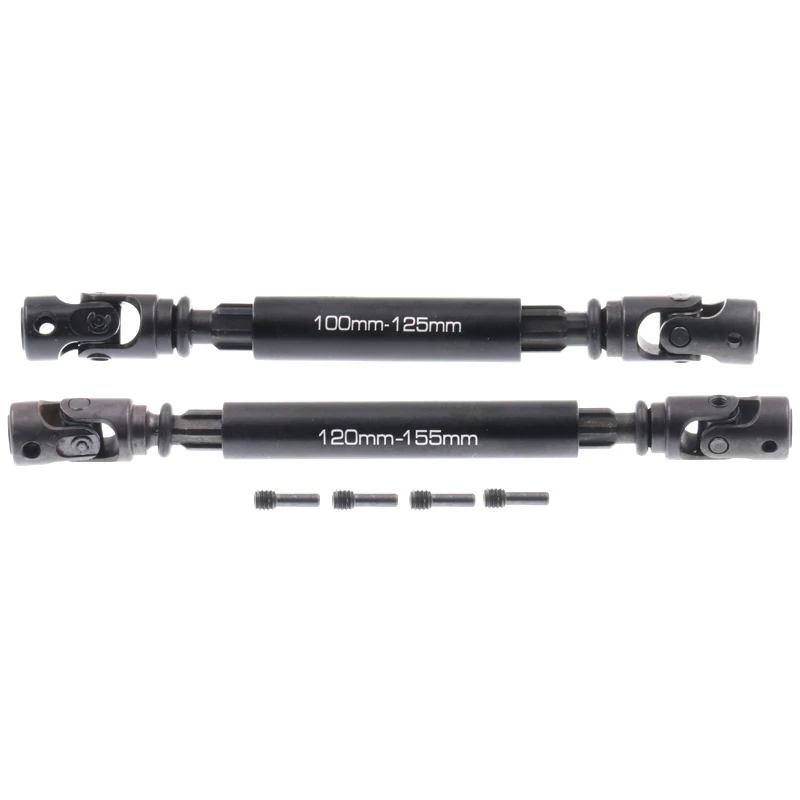 

Duty Drive Shaft Steel Universal Joint Steel For Trx4 Traxxas Trx-4 1/10 Rc Car Short Long Drive Shaft