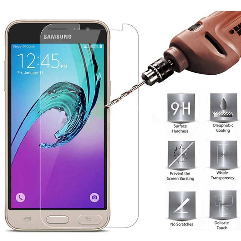 Защитное стекло для Samsung Galaxy J3 J5 J7 J1 2016 защита экрана из закаленного стекла A3 A5 A7 2017