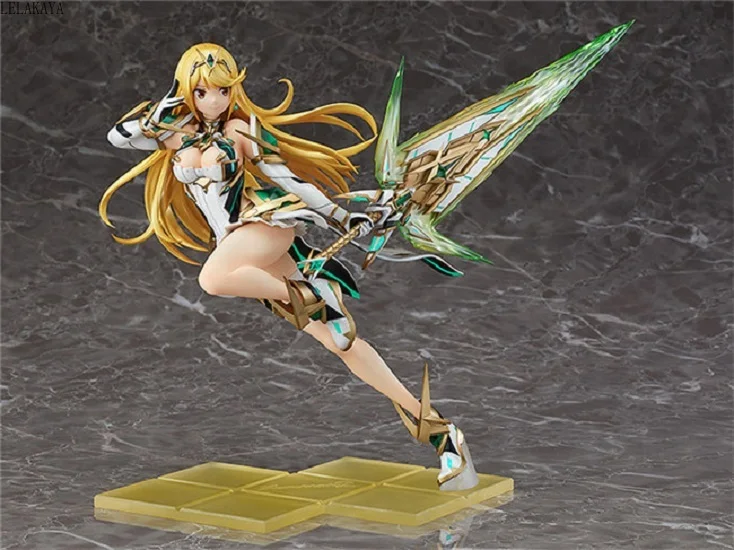 Масштаб 1/7 аниме экшн фигурки Homura & Hikari Xenoblade 2 летопия игра Fate Over Pyra Боевая версия.