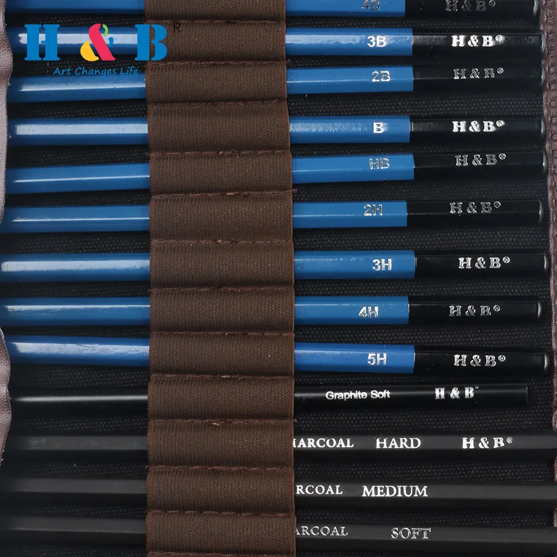 Набор карандашей для рисования 32 шт. профессиональные кисточки | Канцтовары