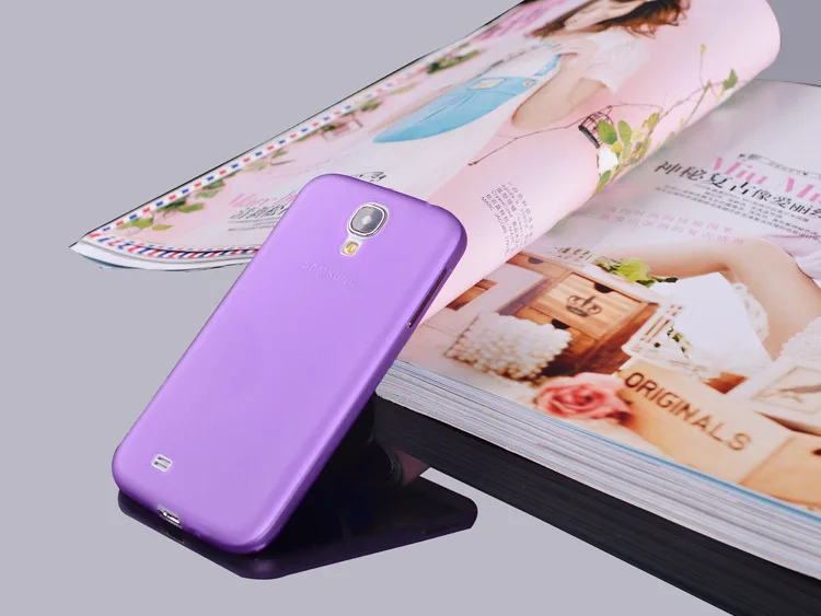 Отличная цена чехол для samsung Galaxy S4 IV i9500 5 &quotдюймов ультра тонкий прозрачный