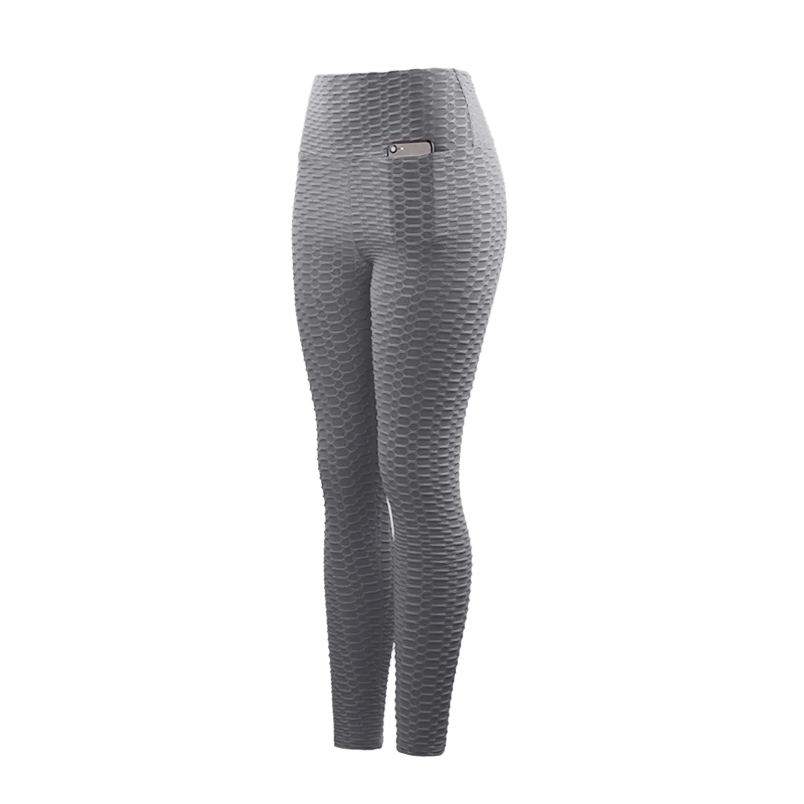 

Lifting Hip Pants Fashion Fitness Running Yoga Ladies Elastic Color Solid Plus Size Pants