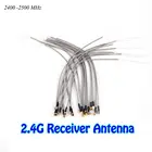 Bluetooth-антенна, 5 шт., 2,4G, позолоченныйпосеребренный приемник, радиоуправляемая модель, запасные части для FutabaFrSky