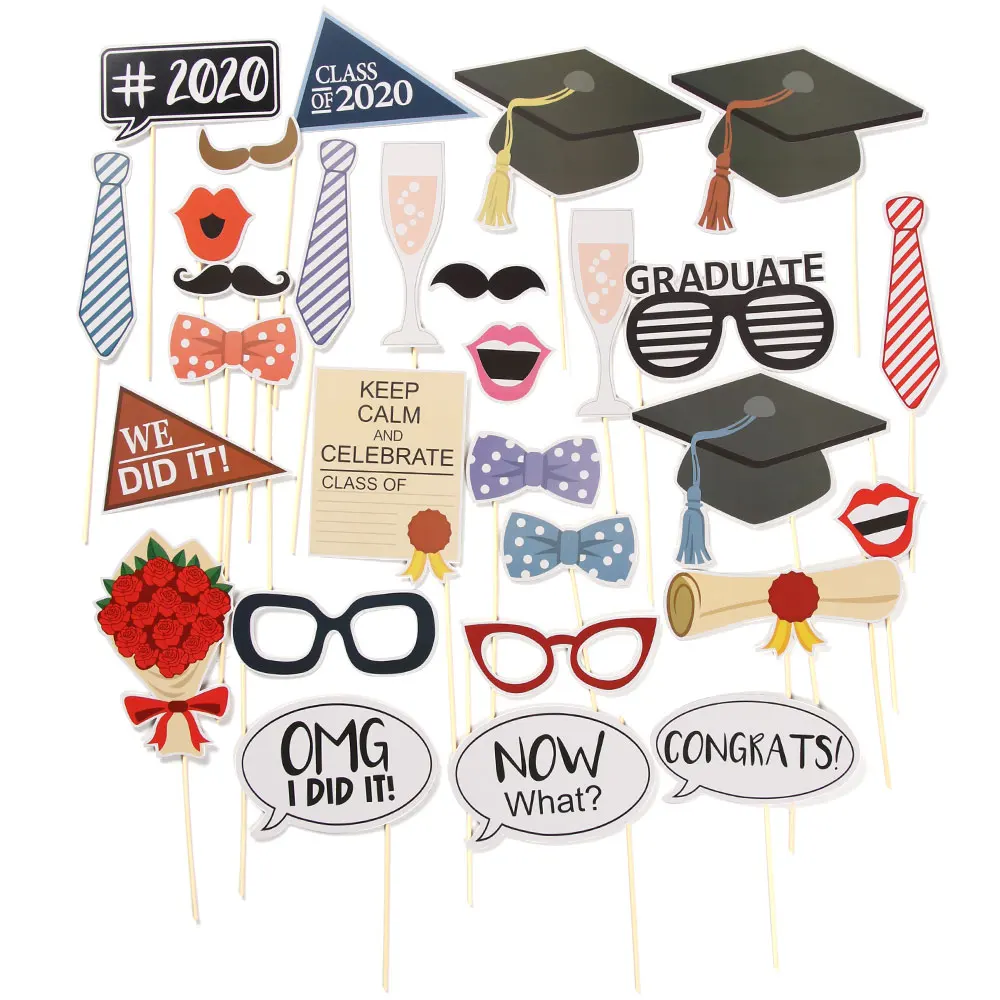 Реквизит для фотостудии Выпускной 2020 декорация вечеринки фотостенд