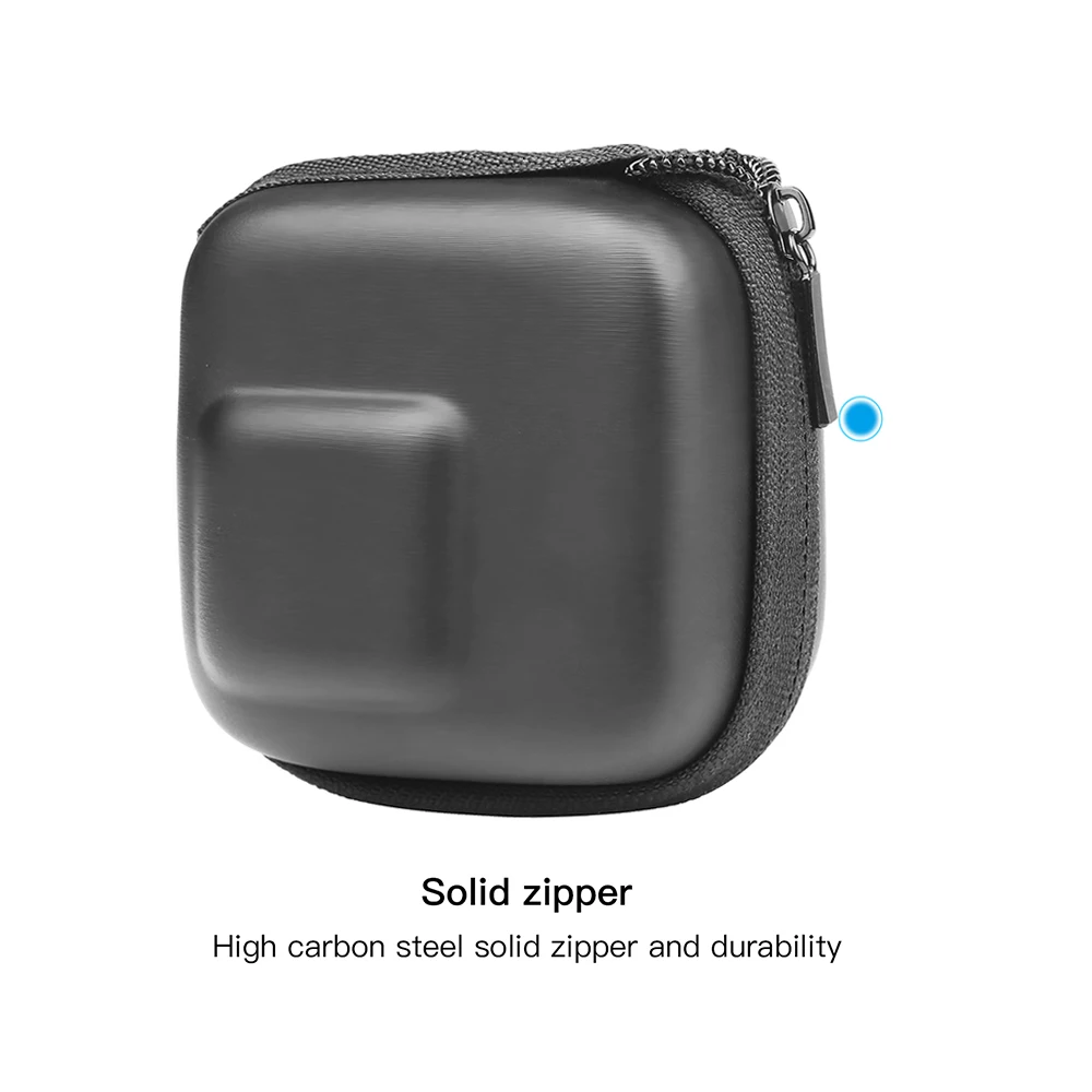 

Mini Camera Case Portable Protective Case Storage Box Bag for DJI Osmo Action Sports Camera Storage Protector Black Accessories