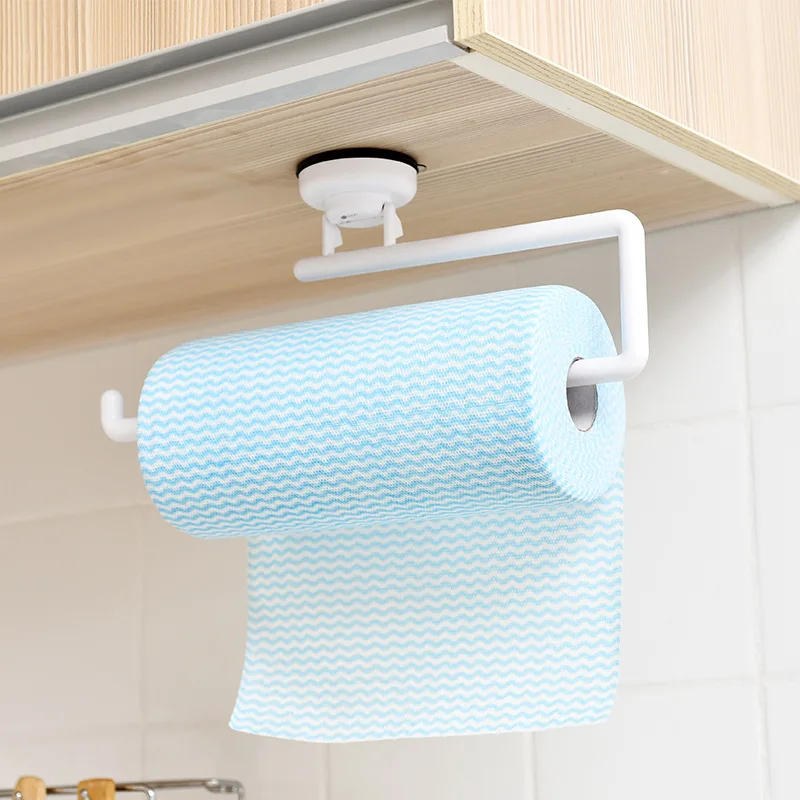 Кухонный держатель для бумаги стойка бумажных полотенец с белыми роликами