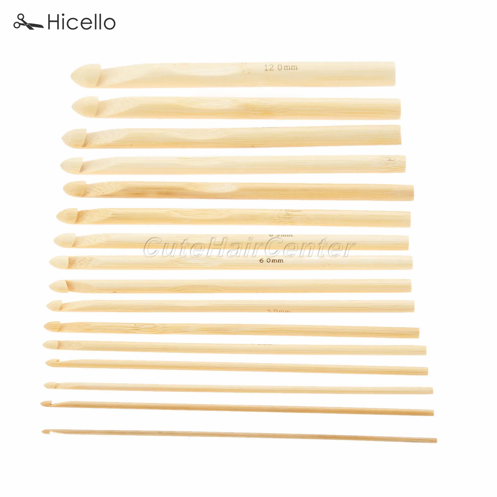 16 шт./компл. бамбук крошер игла крючок ручной ткачество инструмент работы DIY