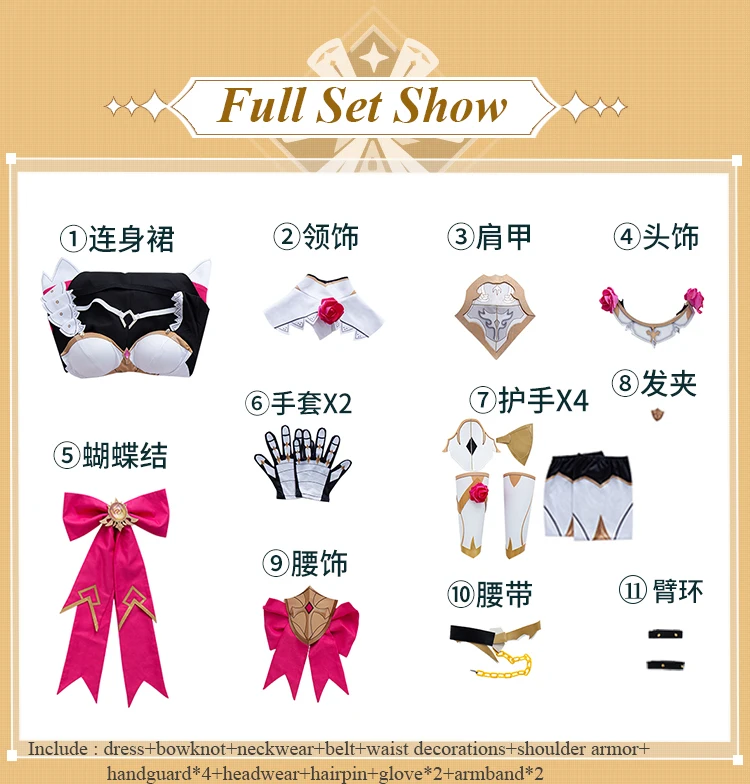 

Anime! Genshin Impact Noelle Knights Maid Dress Lovely Elegant Uniform Cosplay Costume Halloween Party Outfit For Women 2021 NEW