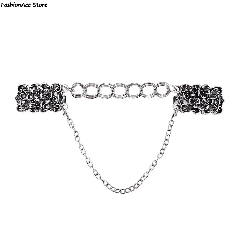 Кардиган Свитер блузка брошь для шали рубашка воротник Ретро стиль утка зажим