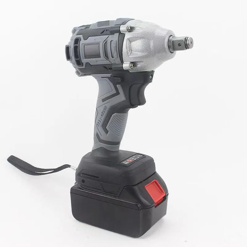 

18V 588 N.m With battery Electric Brushless Impact Wrench For Makita Battery Rechargeable 1/2 Socket Wrench Drill Driver Power T