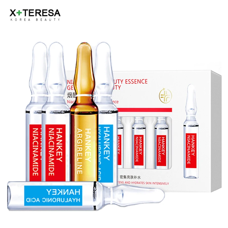 7 шт Чистая Гиалуроновая кислота уход за кожей лица Сыворотки Moisturzing Hyadrating лицом