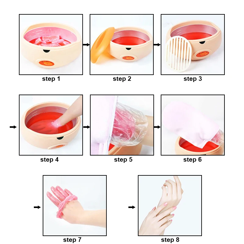 

Hand Paraffin Heat Therapy Bath Wax Pot Warmer Beauty Salon Spa Wax Heater Equipment Wax Therapy machine for facial treatment