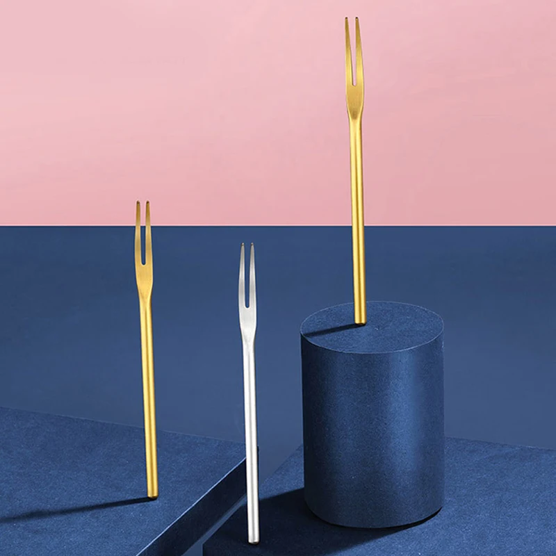 

1 шт., вилка для фруктов, нержавеющая сталь