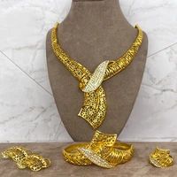 24k white color stone ethiopianeritreahabesha chokers yellow sets jewelry dubai earringnecklace saudi arabia women gift gold