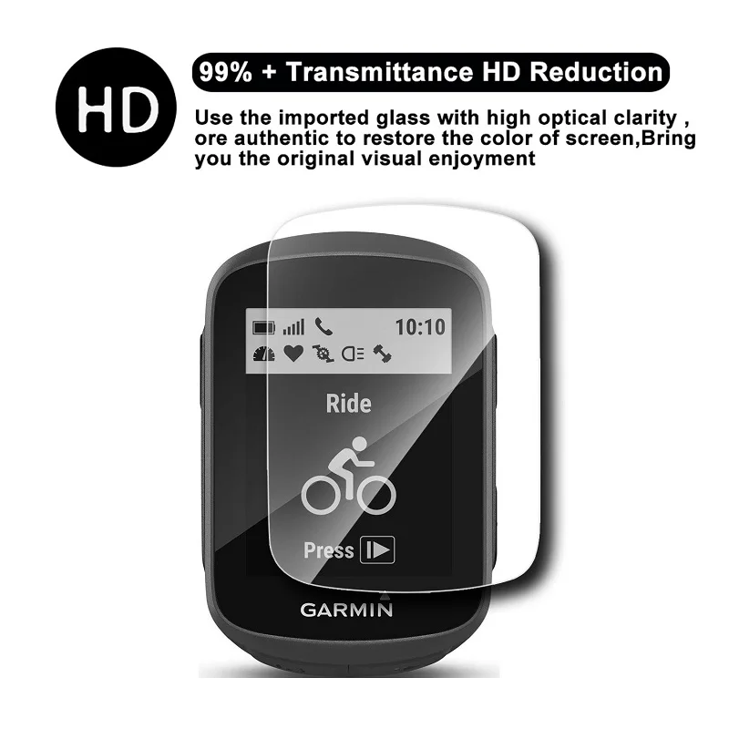 Закаленное стекло для Garmin Edge 830 820 530 520 130 1030 1000 Защитная пленка экрана GPS 50 шт. |