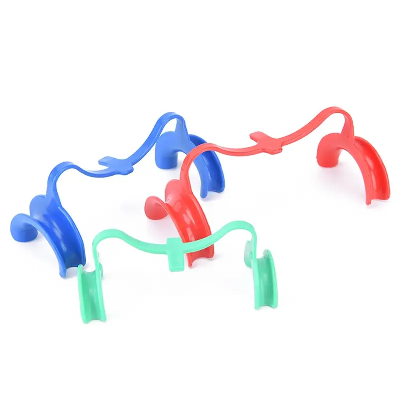 

1pc Dental Mouth Opener Oral Bow Shaped Mouth Opener Teeth Whitening Orthodontic Tool Random Color Plastic