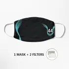 Маска Льюис Гамильтон F1 маска для рта маска для лица хлопковая Пылезащитная аниме мультяшная маска для рта уличная одежда