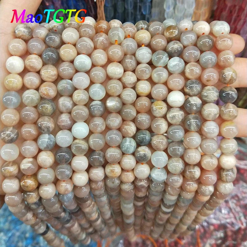 Оптовая продажа натуральных солнечных камней бусины для изготовления ювелирных
