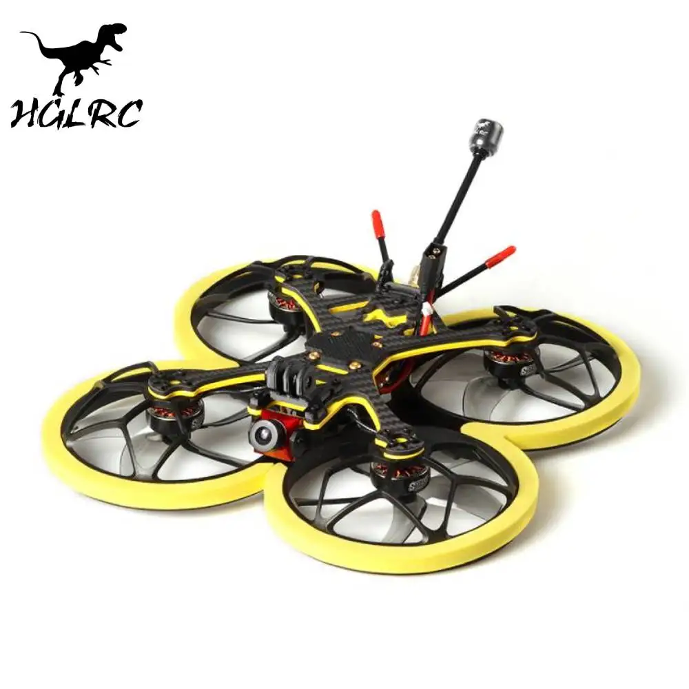 295g HGLRC Veyron35 CR Pusher HD 3 5 дюймов 3-6S Aeolus 2105 двигатели CADDX Polar Vista FPV Cinewhoop гоночный Дрон